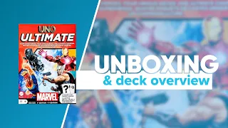 Marvel Uno Ultimate Unboxing & Deck Overview | @MattelGames @Mattel