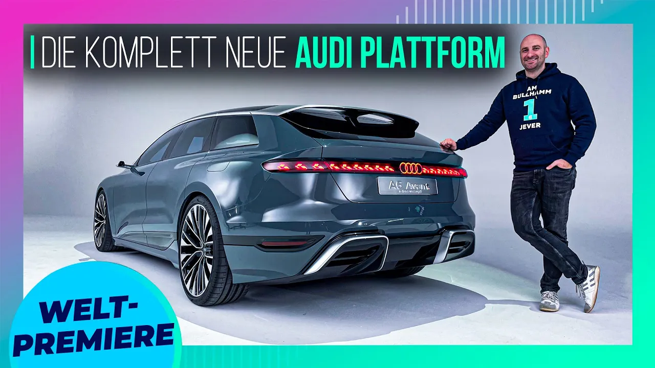 Audi A6 e-tron: JETZT geht es los mit den Elektro Kombis!
