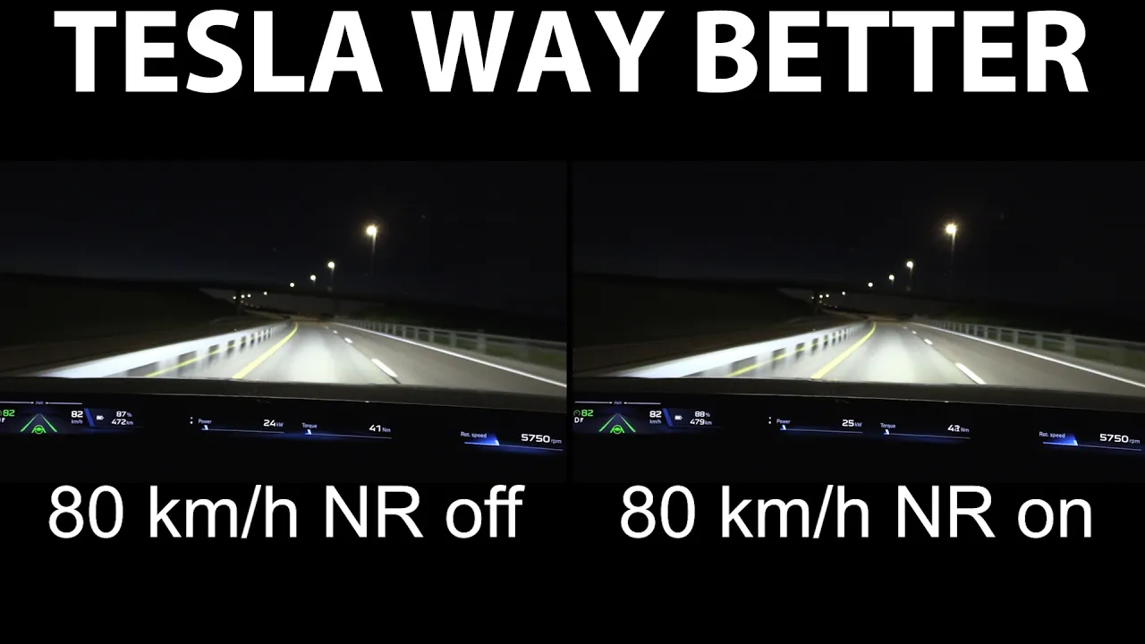 BMW iX3 50 xDrive noise reduction test, acceleration and braking
