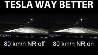 BMW iX3 50 xDrive noise reduction test, acceleration and braking