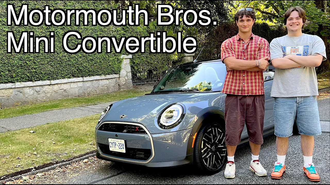 Worth the cost? 2025 Mini Convertible review  | Motormouth Bros.