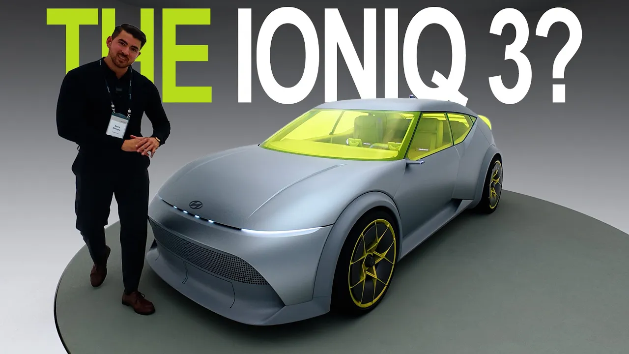 The Next Ioniq 3? First Look: Hyundai's Secret Concept Three