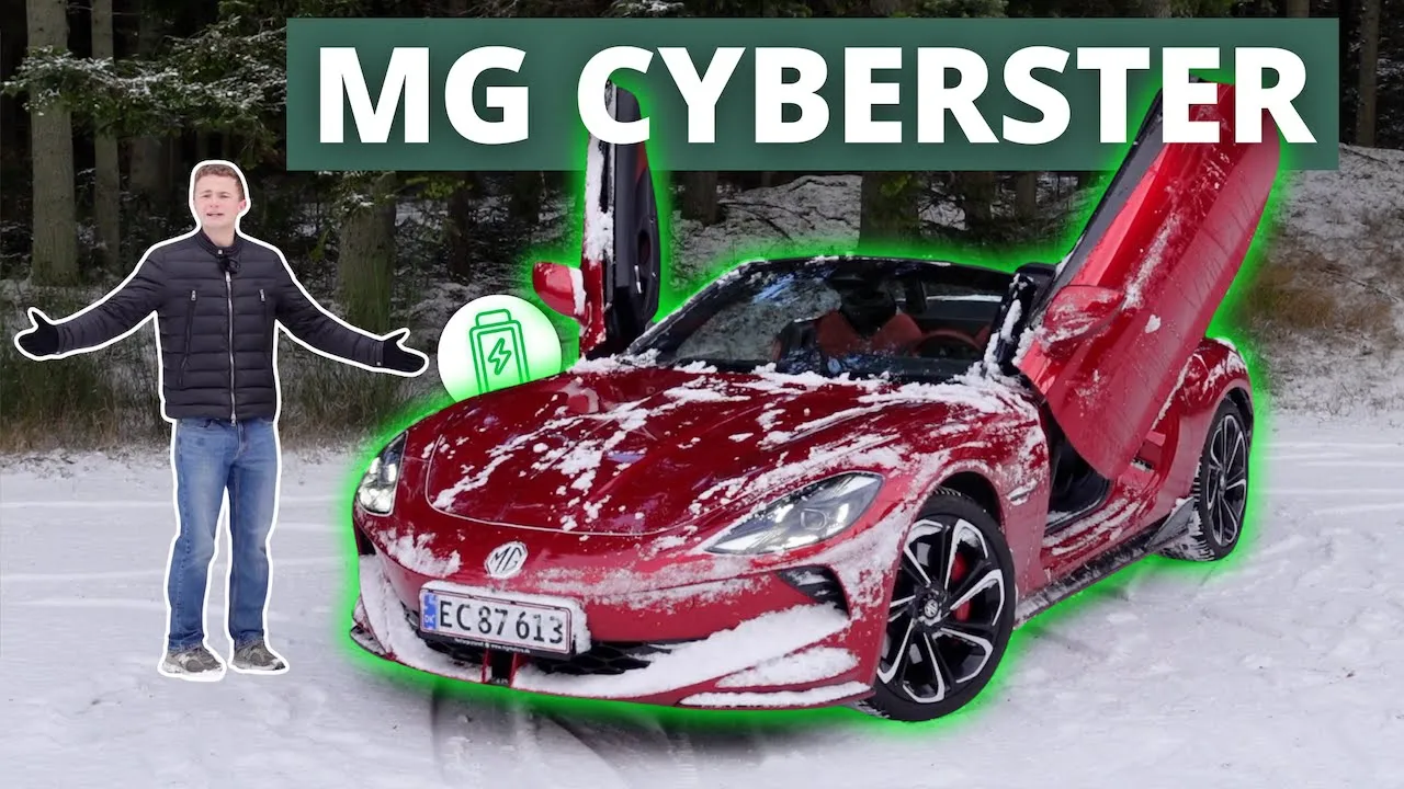 EN SKUFFENDE OMGANG...! MG Cyberster TEST