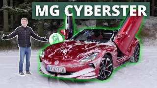 EN SKUFFENDE OMGANG...! MG Cyberster TEST