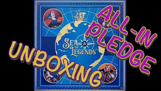 SMGSLT - Unboxing Sea of Legends [ALL-IN PLEDGE] [KICKSTARTER]