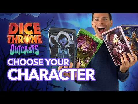 Dice Throne Outcasts Characters & Unboxing | Kickstarter Edition Board Game