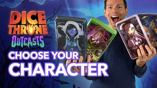Dice Throne Outcasts Characters & Unboxing | Kickstarter Edition Board Game