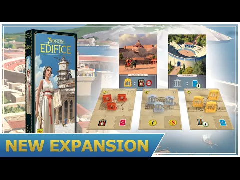 7 Wonders Edifice Expansion Reveal (Repos Production)