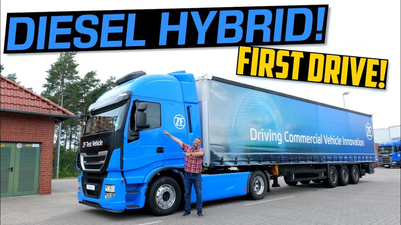 This Diesel-Hybrid Semi Truck Saves an Unbelievable Amount of Fuel and Money!