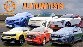 ALL Fifth Gear Team Tests - Series 31 | Fifth Gear
