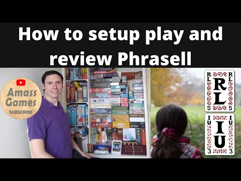 Phrasell how to setup play and review party word boardgame card game Wibbell++ #gametok #boardgame