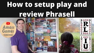 Phrasell how to setup play and review party word boardgame card game Wibbell++ #gametok #boardgame