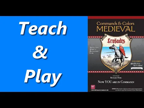 Commands & Colors Medieval - Crusades | Example of Play