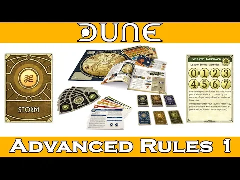 How to Play Dune: Advanced Rules 1