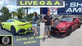 Raiti's Rides Virtual Car Show Winners, Sept News  and LIVE Q & A