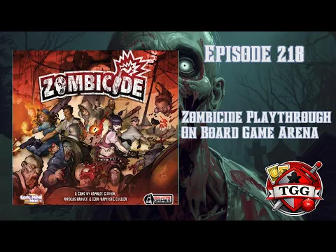 Zombicide Playthrough on Board Game Arena | Epic Zombie Survival!
