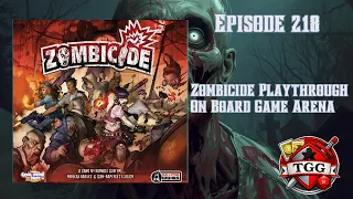 Zombicide Playthrough on Board Game Arena | Epic Zombie Survival!