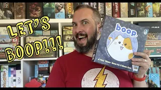Boop! A very thinky game for 2 clever cats.