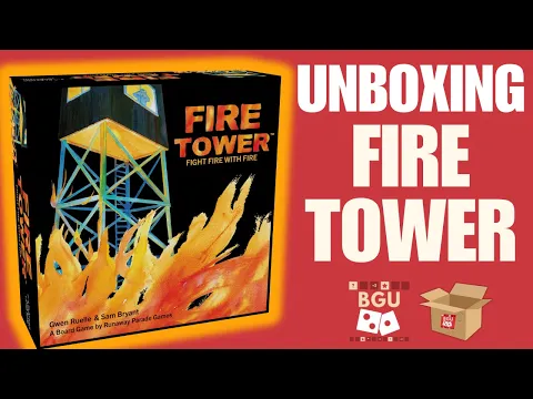 Fire Tower Board Game Unboxing