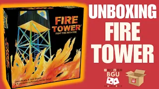 Fire Tower Board Game Unboxing