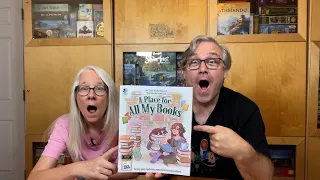 Garrett's Games Reviews A Place For All My Books from Smirk and Dagger
