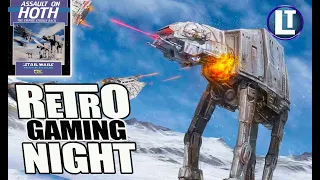 Assault on HOTH: The Empire Strikes Back (1988) Board Game / RETRO Gaming Night