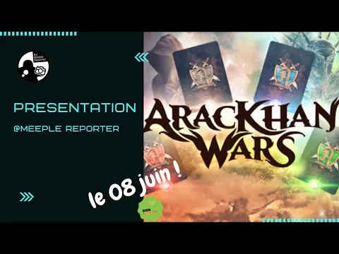 Présentation "Arackhan Wars" - Nothing But Games