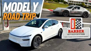 Tesla Model Y Road Trip To Alabama For Porsche Track Experience