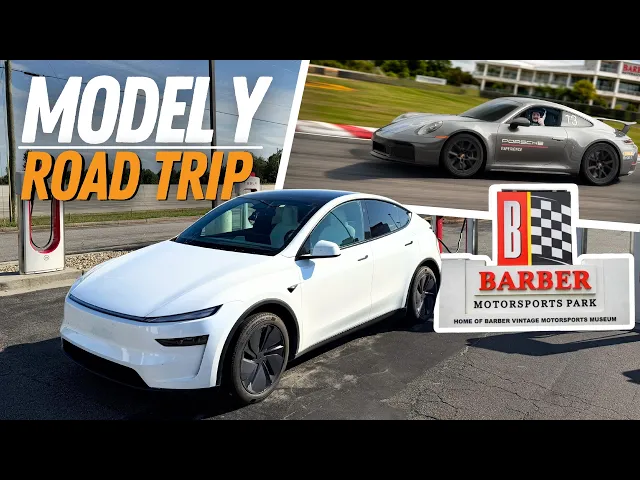 Tesla Model Y Road Trip To Alabama For Porsche Track Experience