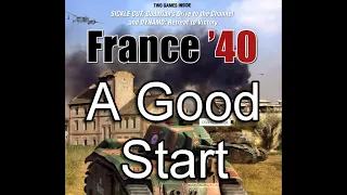 France '40 - Off to a Good Start - Turn 1