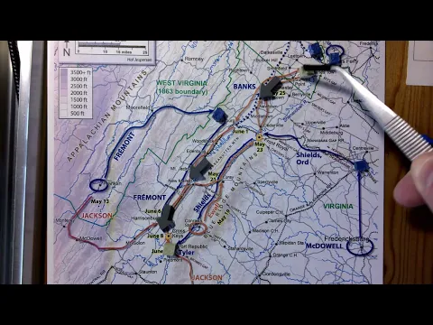 The Battle of Cross Keys June 8, 1862 with GBACW - Introduction and Turn 1