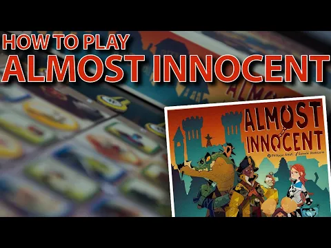 Almost Innocent | How To Play in 8 Minutes! | Cooperative Deduction Board Game for 2 - 4 Players
