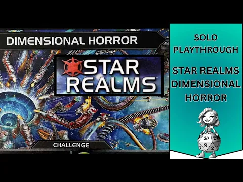 STAR REALMS: Dimensional Horror - A Cosmic Solo Card Game Adventure
