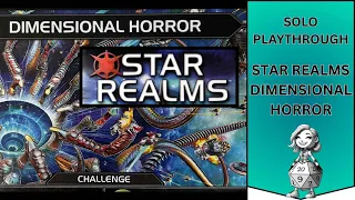 STAR REALMS: Dimensional Horror - A Cosmic Solo Card Game Adventure