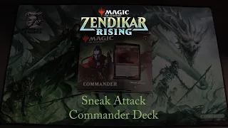 Magic: The Gathering: Zendikar Rising Sneak Attack Commander Deck