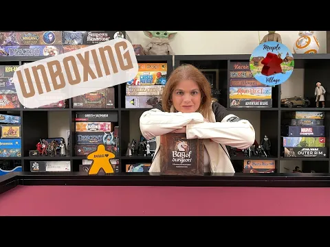 Bag of Dungeon Board Game Unboxing