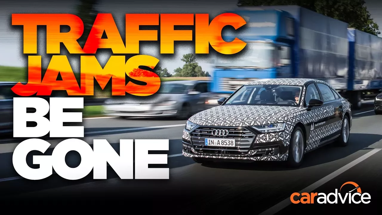 No more traffic jams: Audi A8 traffic jam pilot level 3 autonomy test