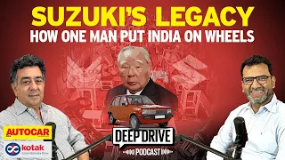 Remembering Osamu Suzuki - The giant of small cars | Deep Drive Podcast Ep. 42 | Autocar India