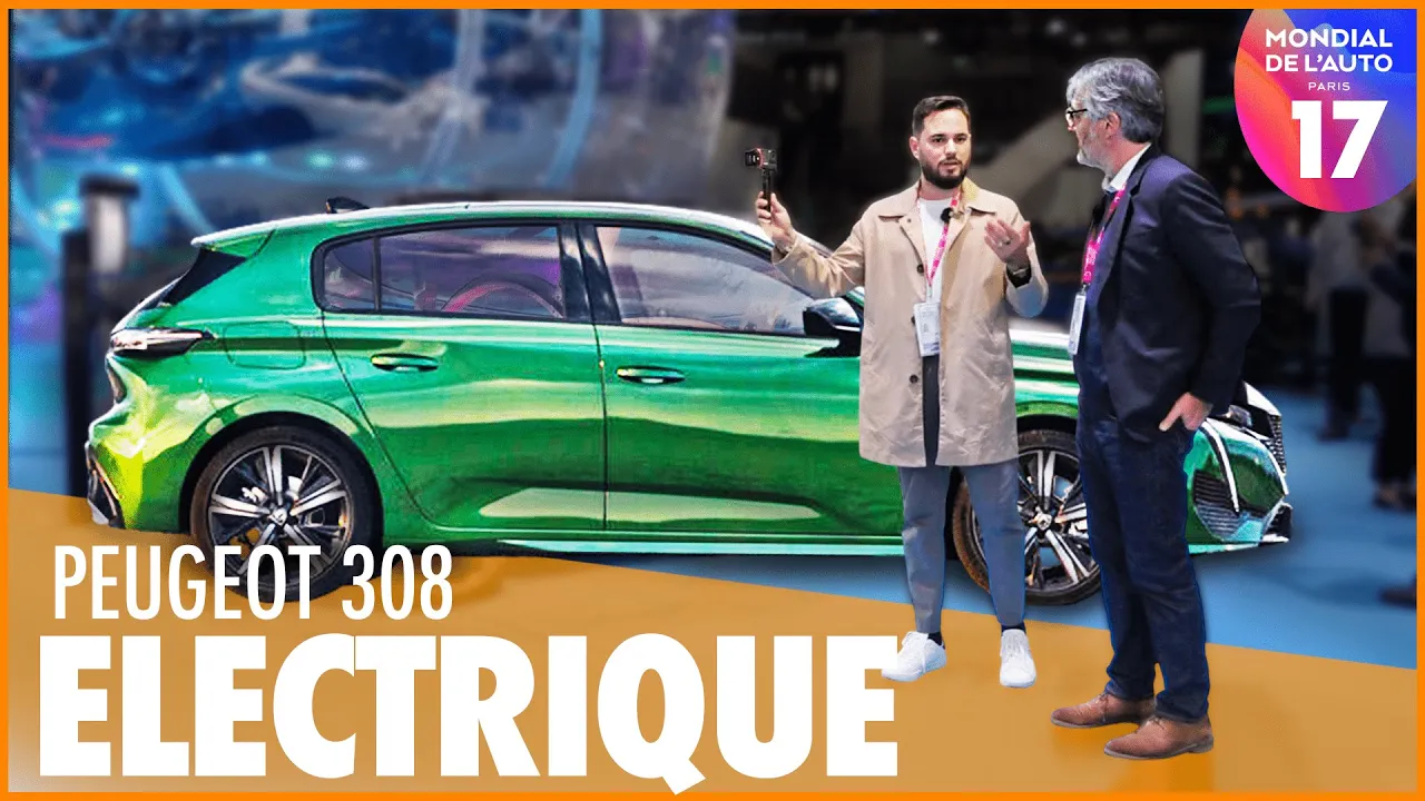 PEUGEOT 308 électrique 🔌 Enfin une CONCURRENTE pour la MEGANE E-TECH