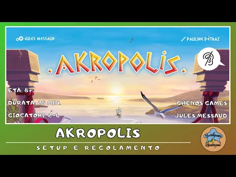 Akropolis - setup e regolamento in italiano (tutorial) [SUB ITA]