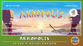 Akropolis - setup e regolamento in italiano (tutorial) [SUB ITA]