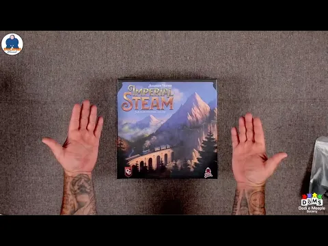UNBOXING IMPERIAL STEAM - Board Game - #indabox