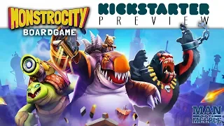 MonstroCity Preview by Man vs Meeple (Vesuvius Media)