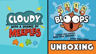 Bloops Unboxing - Cloudy with a Chance of Meeples