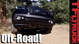 2017 Honda Ridgeline Takes on the Gold Mine Hill Off-Road Review