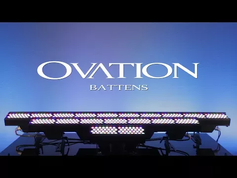 Product video thumbnail for Chauvet Ovation B-2805FC RGBA-Lime LED Batten Wash Bar