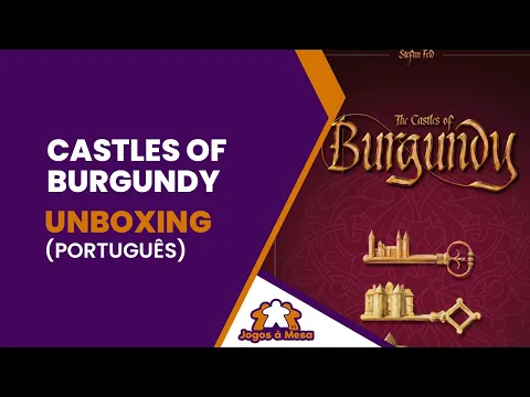 Castles of Burgundy | Unboxing (Português)