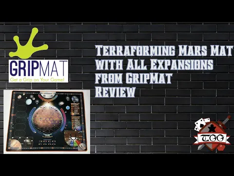 Terraforming Mars Mat with All Expansions from GripMat Review