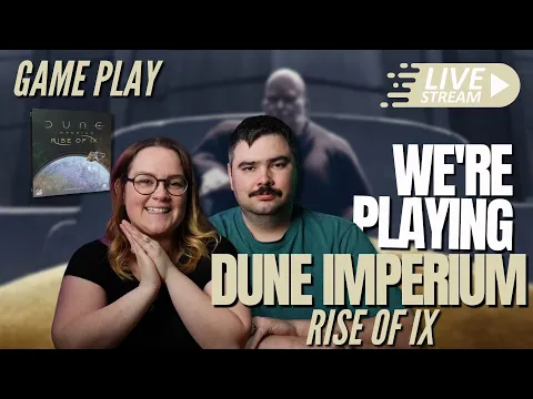 Dune Imperium: Rise of IX Expansion | Board Game Playthrough | LIVE