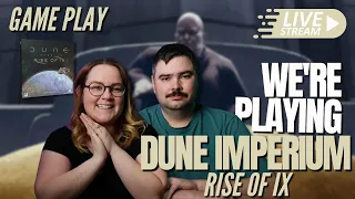 Dune Imperium: Rise of IX Expansion | Board Game Playthrough | LIVE